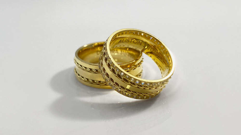 O que gravar na aliança de casamento - Ideias de gravações para alianças