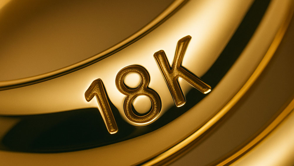 O que significa o K no ouro