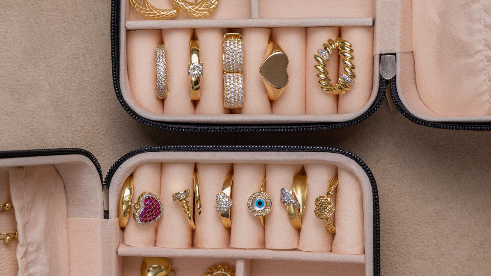 Onde o ouro 10k é mais utilizado