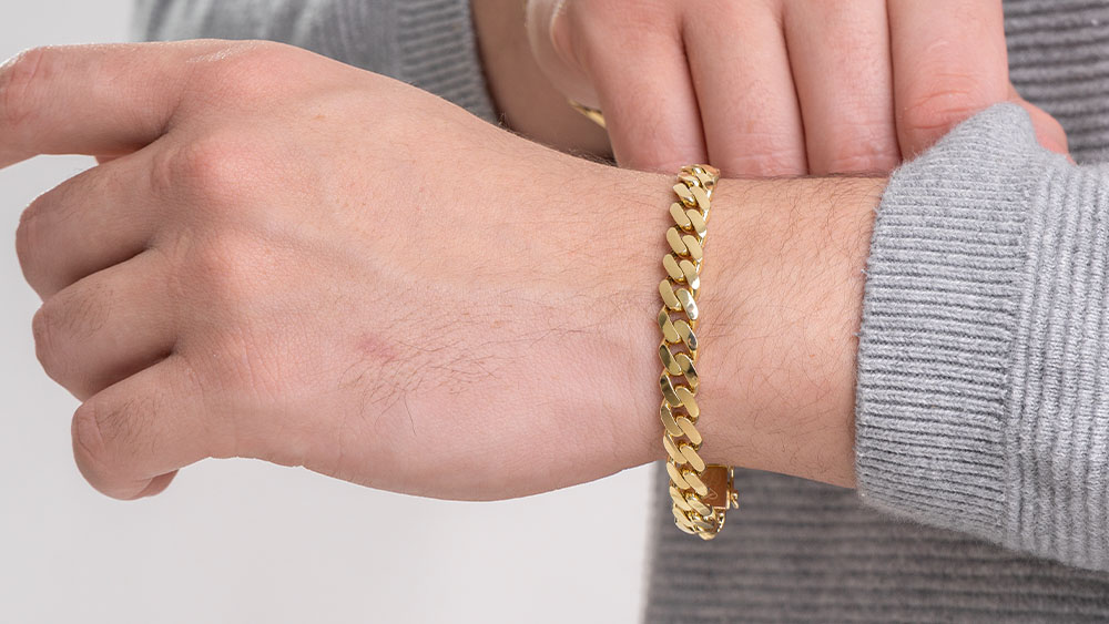 Pulseiras masculinas estilo prático e moderno