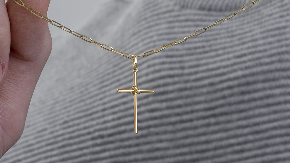 Pingente masculino em ouro