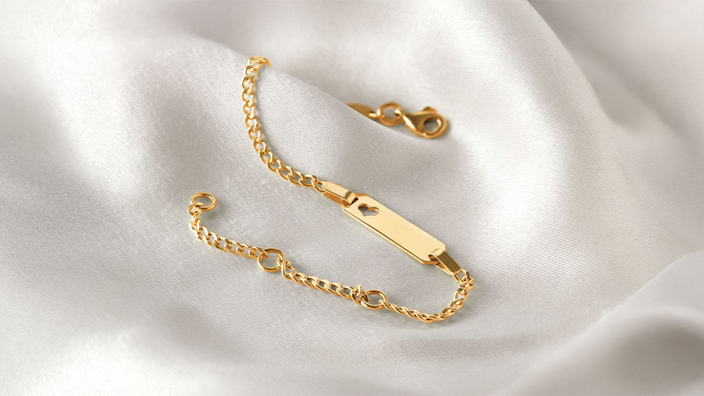 Tipos de joias para recém-nascidos, bebês e crianças