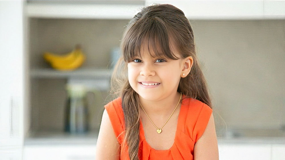 Joias para crianças de 3 a 10 anos