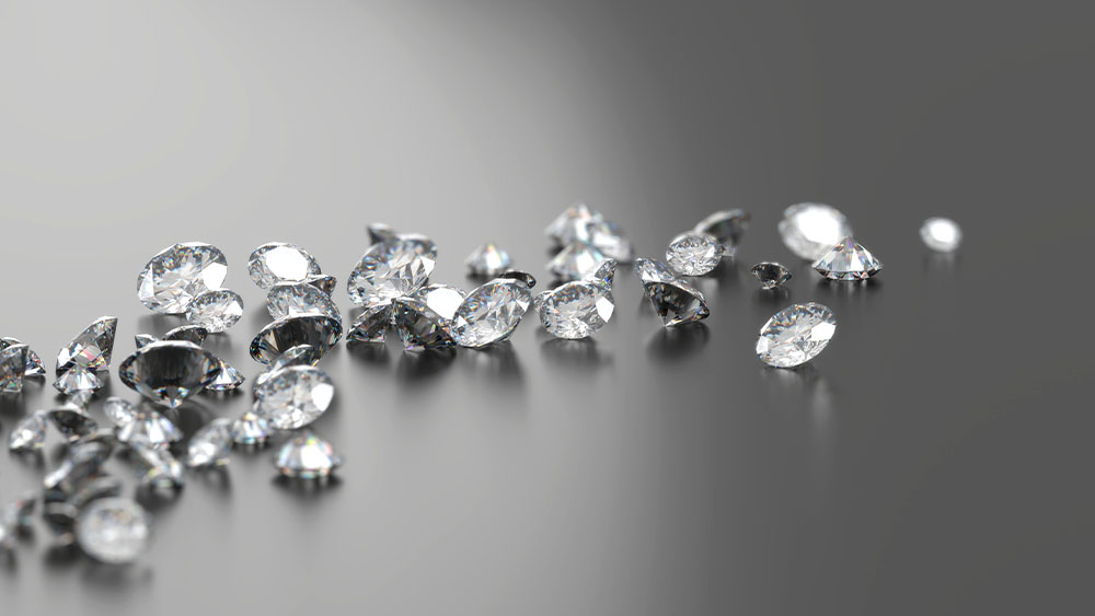 Diamantes de laboratorio luxo sustentável